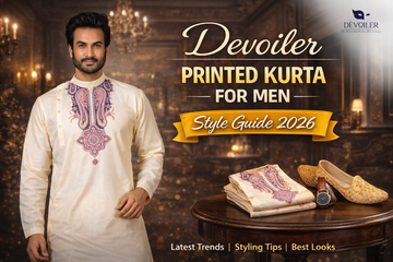 Devoiler Printed Kurta for Men: Style Guide 2026
