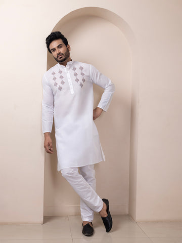 Men Ethnic Motifs Printed Kurta Pyjama Set