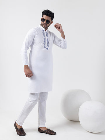 Men Ethnic Motifs Printed Kurta Pyjama Set