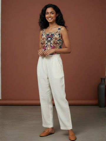 [DFES-MGSP] Women Multi Color Printed Cotton Camisole