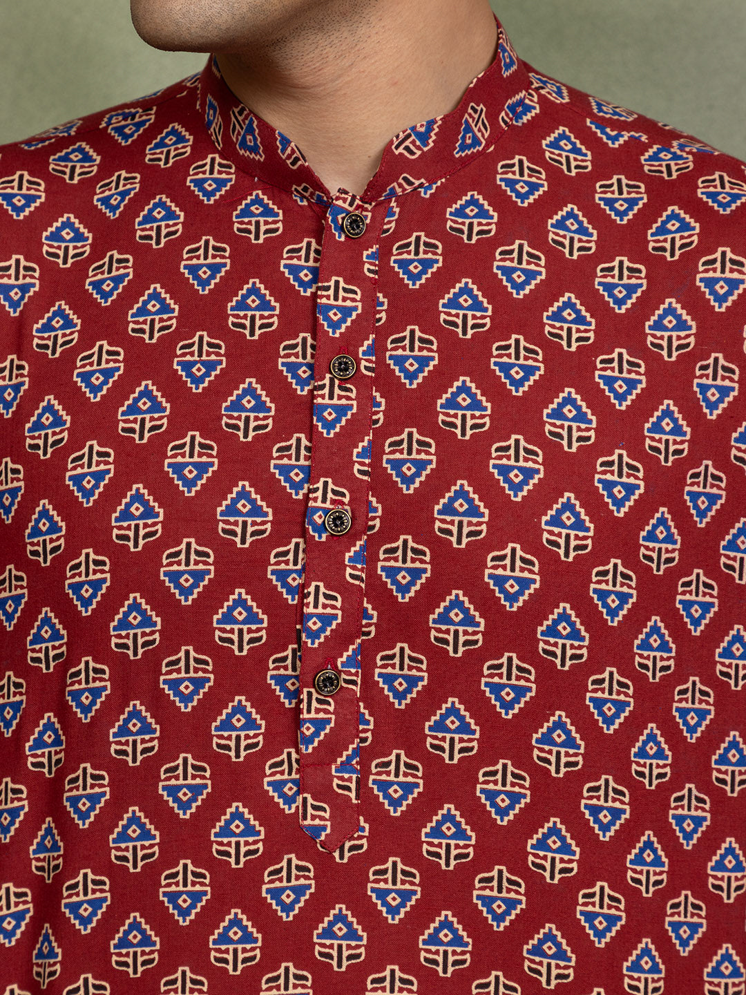 Men Ethnic Motifs Printed Kurta With Pyjama Set