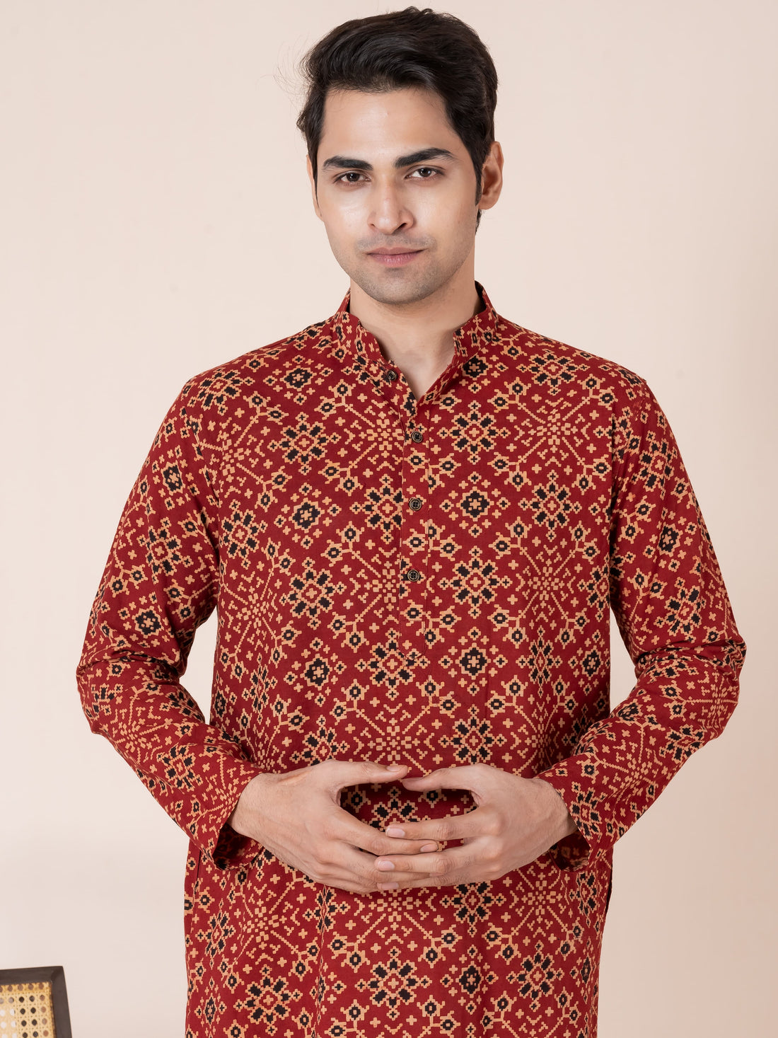 Men Ethnic Motifs Printed Kurta With Pyjama Set