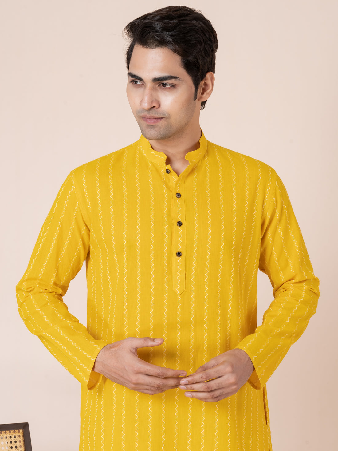 Men Ethnic Motifs Printed Kurta With Pyjama Set