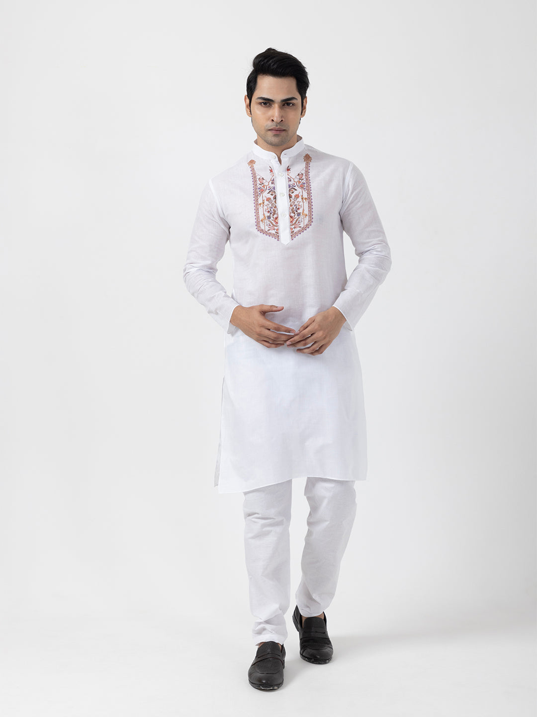 Men Ethnic Motifs Printed Kurta Pyjama Set