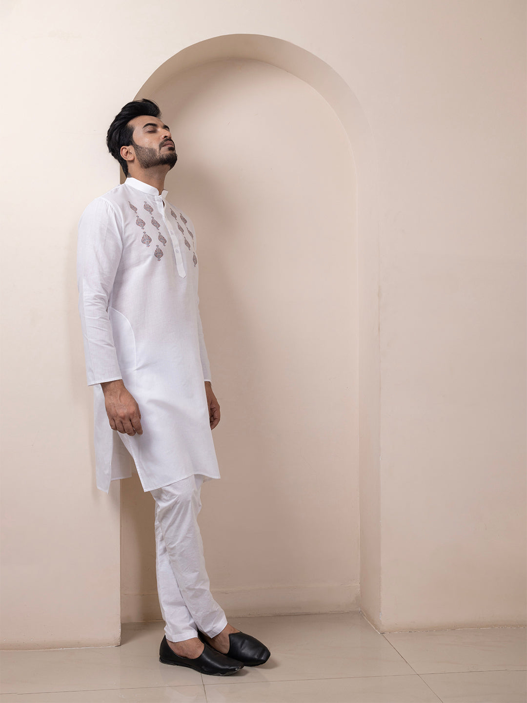 Men Ethnic Motifs Printed Kurta Pyjama Set