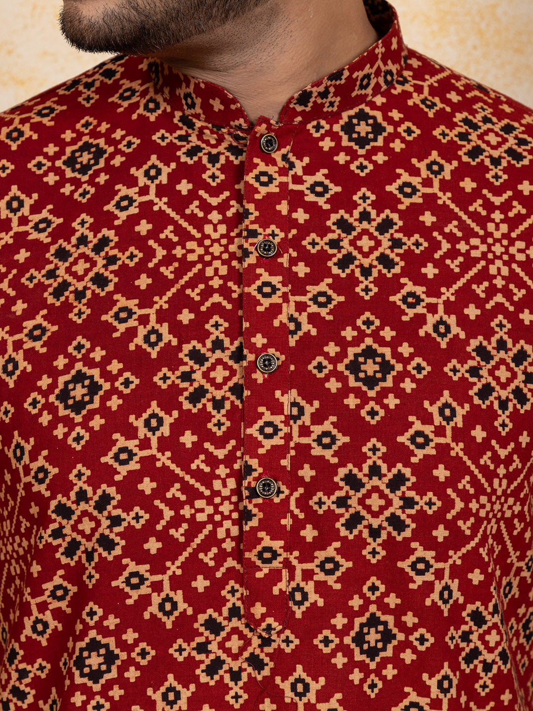Men Ethnic Motifs Printed Kurta With Pyjama Set