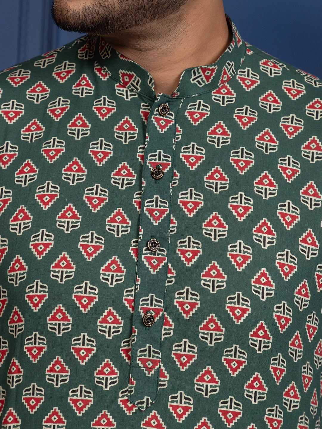 Men Ethnic Motifs Printed Kurta With Pyjama Set