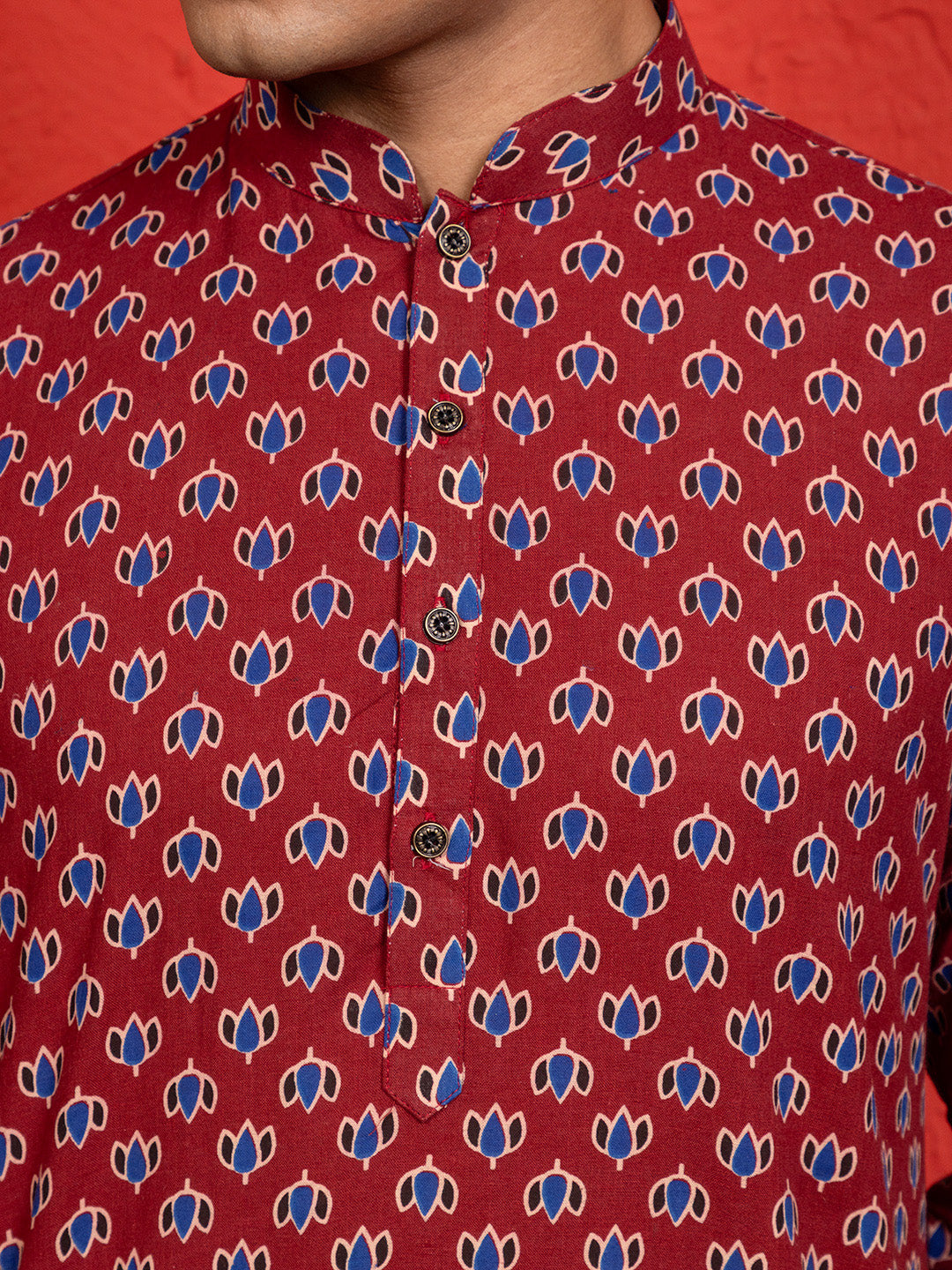 Men Ethnic Motifs Printed Kurta With Pyjama Set