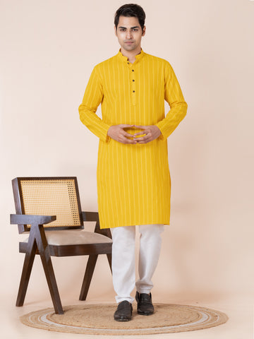 Men Ethnic Motifs Printed Kurta With Pyjama Set