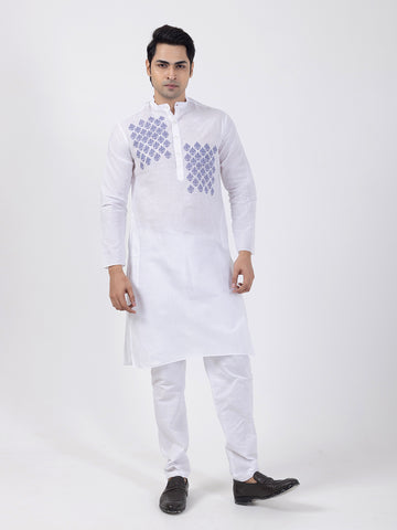 Men Ethnic Motifs Printed Kurta Pyjama Set
