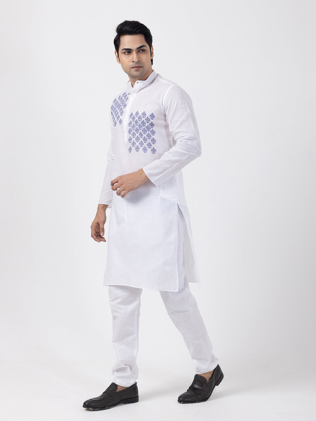 Men Ethnic Motifs Printed Kurta Pyjama Set